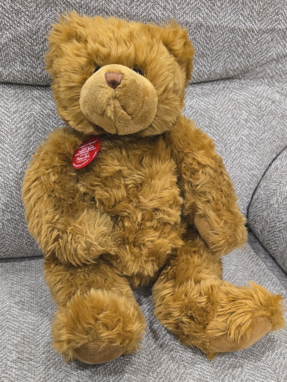 Build-A-Bear Golden Brown Plush Teddy Bear 2001 Centennial Series